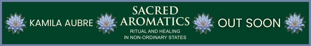 Sacred Aromatics banner - out soon